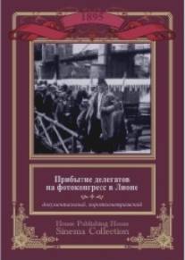 Прибытие делегатов на фотоконгресс в Лионе/Neuville-sur-Saone: Debarquement du congres des photographes a Lyon (1895)