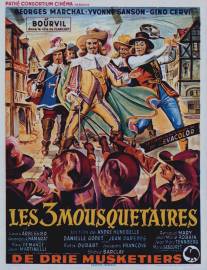 Три мушкетера/Les 3 Mousquetaires (1953)